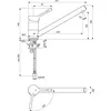 Image de Mitigeur évier - CERALOOK - bec tube orientable - easy-fix - Ideal Standard
