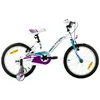 Image de VELO ENFANT ALICE 18 1 Vitesses Cadre Blanc-Bleu
