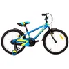 Image de Vélo enfant - CASPER - 18 roues - 1 vitesse - Frein V-Brake - Bleu/Noir