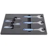 Image de Kit 7 pièces outils en plateau pour table de travail Unior SOS - noir - TU