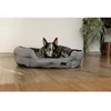 Image de Panier pour chien HFI Oval - gris/noir - Gris - 55x75 cm