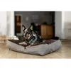 Image de Coussin pour chien rectangulaire HFI - brun/noir - Marron - 55x75 cm