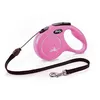 Image de Laisse pour chien - FLEXI - New Classic - 5m - Rose - Jusquà 20kg