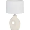 Image de Lampe de table Pauleen 48319 Pure Crush E14 20W crème céramique