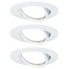 Image de Spot LED Encastrable - PAULMANN - 93427 - 3 x 5 W - Blanc - Variateur 3 Niveaux