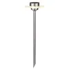 Image de Piquet solaire dextérieur - PAULMANN - 93764 - LED - Acier inox - 02 W - Kit de 1