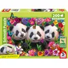 Image de Puzzle - SCHMIDT SPIELE - Panda Trio - 200 pièces - Dès 8 ans