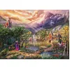 Image de Puzzle 1000 pièces : Disney : Blanche Neige et la Reine Thomas Kinkade