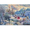 Image de Puzzle 1000 pièces Disney : La Belle et la Bête en hiver