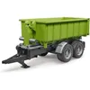 Image de Remorque container pour tracteur BRUDER - Pour enfant Garçon - Extérieur - Vert