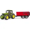 Image de Tracteur avec remorque basculante - BRUDER - JOHN DEERE 6920 - Tout-terrain - Jouet pour enfant