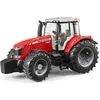 Image de Tracteur Massey Ferguson 7624 - BRUDER - Capot moteur ouvrant - Porte cabine ouvrante