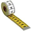 Image de Mètre de couturière - Prym - 150 cm - Plastique - Roulé avec clip - Zones décimètres colorées
