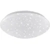 Image de Plafonnier LED BRILO en métal blanc