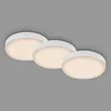 Image de Briloner lot de 3 spots encastrables LED 3W 350 lm 3000K IP44 sans cadre Ø56 mm blanc