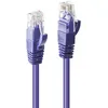 Image de Câble réseau patch - UTP - 2m - Violet - Catégorie 6 - RJ45 avec contacts or