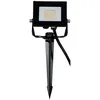 Image de Projecteur LED extérieur - Heitronic - Bolton 2.0 - 10 W - Blanc chaud - LED intégrée - 230 V - 10.4x2.0x9.2 cm