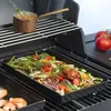 Image de Durandal Selection Plaque barbecue 1.5 Litres Petit plat de cuisson BBQ Plaque four antiadhésive Plaque de cuisson four