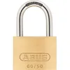 Image de Cadenas en laiton massif - ABUS - 60/50 - Anse acier cémenté - Double verrouillage - 2 clés