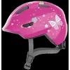 Image de Casque de vélo - ABUS - 67258 - Enfant - Rose avec motif papillon - Taille M