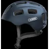 Image de Casque Vélo Enfant - ABUS - YOUN-I 2.0 - Bleu Métal - Sécurité In-Mold - Visibilité LED