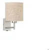 Image de Applique murale Led beige lin - Fischer & Honsel - Dreamer