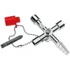 Image de Clé universelle Profi-key - KNIPEX - Pour systèmes standards de fermeture - Longueur 90mm