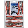 Image de Jeu de pinces pour circlips Knipex 00 20 04 SB Adapté pour (pinces pour circlips) circlips intérieurs et extérieurs 12-