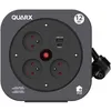 Image de Enrouleur - QUARX - S-Box - 12m 3 prises 16A USB Type A et C