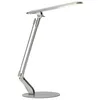 Image de Lampe de bureau LED articulée en métal chromé hauteur 75cm Brendan-