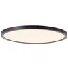Image de Plafonnier LED Tuco 30cm noir - Brilliant - 1x LED intégrée LED 19W intégrée (2500lm 2700K)