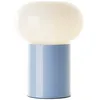 Image de Lampe à poser - Brilliant - Daeny - 27x20cm - E27 1x25W - bleu et blanc