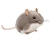 Image de collection Peluche souris grise Hermann Teddy 9 cm