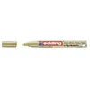 Image de Marqueur Calligraphie - Edding - 4-753053 - Couleur Or - Pointe Cunéiforme - 1 à 2.5 mm