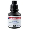 Image de Encre de recharge - EDDING - T25 - Noir - 30 ml - Encre de chine permanente
