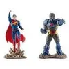 Image de NOUVEAU. Set Pack Superman vs Darkseid. Figurine licence Justice League. Schleich 22509