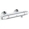 Image de Mitigeur thermostatique GROHE Grohtherm 1000 - Economie deau - Laiton - Gris - Chromé