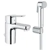 Image de Mitigeur de lavabo - GROHE - BauEdge - Douchette de bidet - Chrome - 23757000