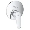Image de Mitigeur bain douche encastré - GROHE - 24056002 - Finition chromée - Convient pour baignoire - Levier en métal