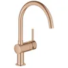 Image de Grohe Minta mitigeur monocommande évier Warm Sunset brossé (32917DL0)