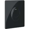 Image de Grohe Start Plaque de commande double touche brillance longue durée noir brillant (38964KV0)