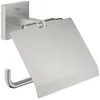 Image de GROHE QuickFix - Start Cube - Dérouleur de papier mural - Finition Supersteel 41102DC0 (à visser ou à coller)