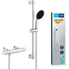 Image de Mitigeur Thermostatique Douche - GROHE - 34856000 - Économie deau - Installation facile - Chromé