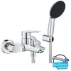 Image de Mitigeur de baignoire - Grohe - QuickFix Start - Chrome - 1 jet - 1500 mm flexible