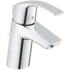 Image de Mitigeur de lavabo taille S EUROSMART - GROHE - 32926-002 - Fixe - Gris - Chromé - Economie deau