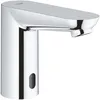 Image de GROHE Robinet lavabo Euroeco Cosmopolitan E 36269000 - Infrarouge - 7 programmes - Electrique - Monofluide - Economie deau -Chrome