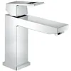 Image de Robinet de Salle de Bains Eurocube Corps Lisse Bec Medium Ecojoy - GROHE - 23446000 - Fixe - Chromé - Monotrou