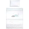 Image de ROBA Parure de lit Bébé Happy Cloud Coton - Housse de Couette 100x135 cm + Taie 40x60 cm