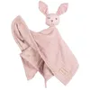 Image de ROBA Doudou Lapin Bio Lil Planet 40 x 40 cm Certifié GOTS - Rose-mauve