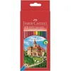 Image de FABER-CASTELL Etui de 12 Crayons de couleur Château - Coloris assortis